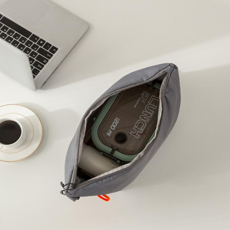 1 шт. Портативная большая термосумка для ланча, многоразовая термосумка из алюминиевой фольги для офиса, для переноски ланч-бокса, сумка-холодильник