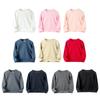 4-10 Years Kids Long Sleeve Sweatshirt Children O-neck Solid Color Pullover Shirt