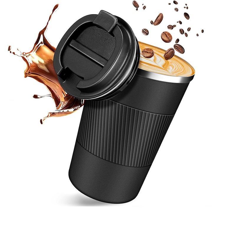 Stainless Steel Coffee Cup Thermal Mug Travel Leak Proof Thermal Bottle Tea Coffee Mug Reusable Hot Cold Drinks Insulated Cup