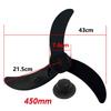 18-Inch Fan Blade Electric Fan Replacement Parts Plastic Fan Blades