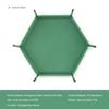 1pc Hexagonal Dice Tray and Miscellaneous Storage Box Board Game Dice Tray Accessories Leather Dice Tower Rolling Tray Set Tray