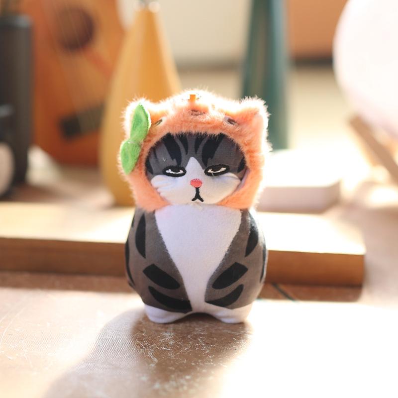 Милая милая кошка кулон плюшевая игрушка кукла котенок сумка подвесной брелок кукла кукла