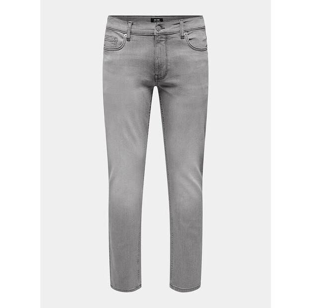 Джинсы Only & Sons Loom 22027617 серый Slim Fit