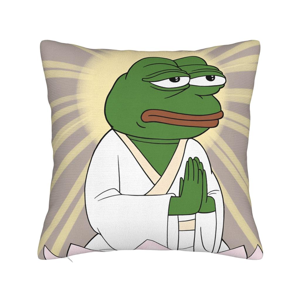 Pepe the Frog Pillow Case  Soft Pillow Cover Funny Pillowcases For Sofa Home Decor