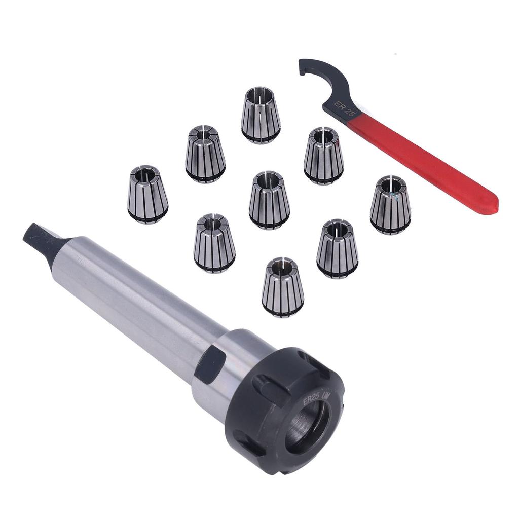 Удлинитель цангового патрона MTA ER25 Набор инструментов для зажимного держателя для фрезерного токарного станка с ЧПУMTA3ER25M12