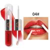 JULYSTAR Waterproof Lipstick Double Headed Lip Glaze Lasting No Fading Mirror Lip Gloss Female Cosmetic Lip Makeup Daily Makeup