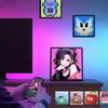 64x64 Светодиодная Пиксельная Матрица Bluetooth Умный Дисплей RGB Цифровая Панель Лампы DIY Арт-Дисплей Игровой Аниме Декор Комнаты Рамка Управление через Приложение