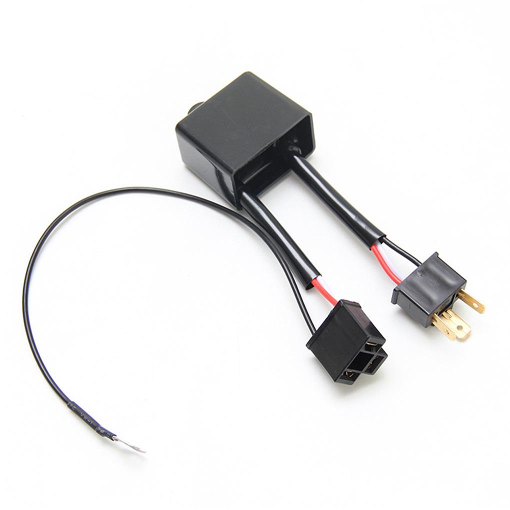 2Pcs Reversed Polarity Converter Negative Harness Anti-Flicker Decoders