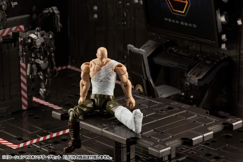 KOTOBUKIYA Набор предупреждающих клейких лент E 5 мм x 3 м MB65 MSG