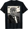 Смешная Селфи Трампа С НЛО Странный Дизайн Инопланетянина Унисекс Футболка