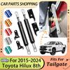 Комплект из 2 шт. амортизаторов поддержки крышки багажника для Toyota Hilux 8-го поколения 2015-2024 4x4 Пикап Задняя дверь Медленное опускание Подъемная опора Стержень-демпфер