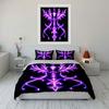 Glowing sword with wings. Bedding sets Duvet cover sets Duvet covers Pillowcases(1 * Duvet Cover 2 * Pillowcases without duvet insert)