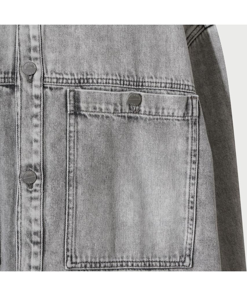Iro Alyssonspe Denim Big Pocket Shacket_Irjcs25005Gyx