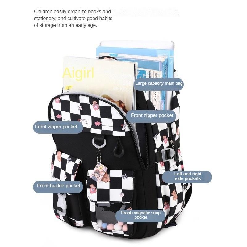 Школьная сумка, студенческий рюкзак на роликах, 6 колес (31*16*46СМ)ZRY5156