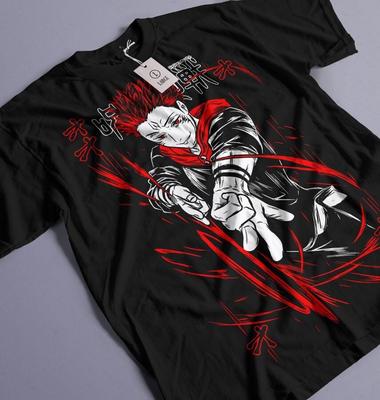 Футболка Рёмэн Сукуна Jujustu Kaisen jujutsu kaisen Ужас подарок Футболка Все Размеры