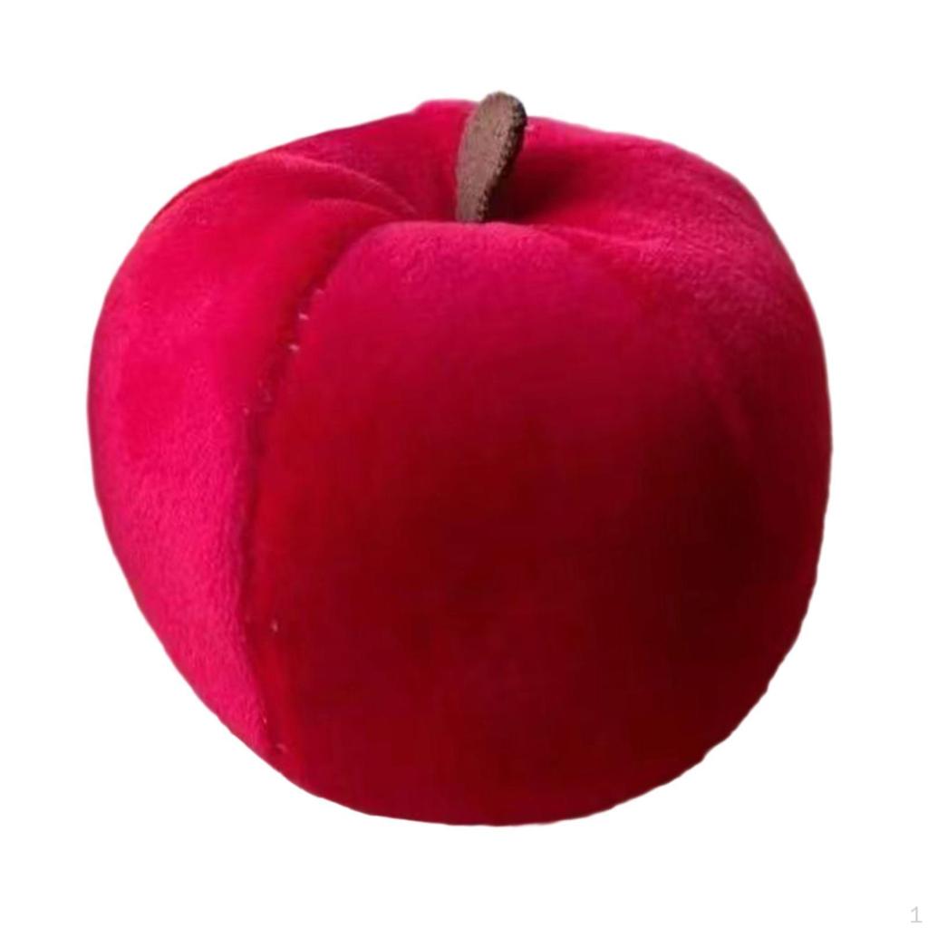 Toy Ies Doll Collectible Reusable Stuffed Fruit Dia 10cm for Christmas Thanksgiving Day Teens