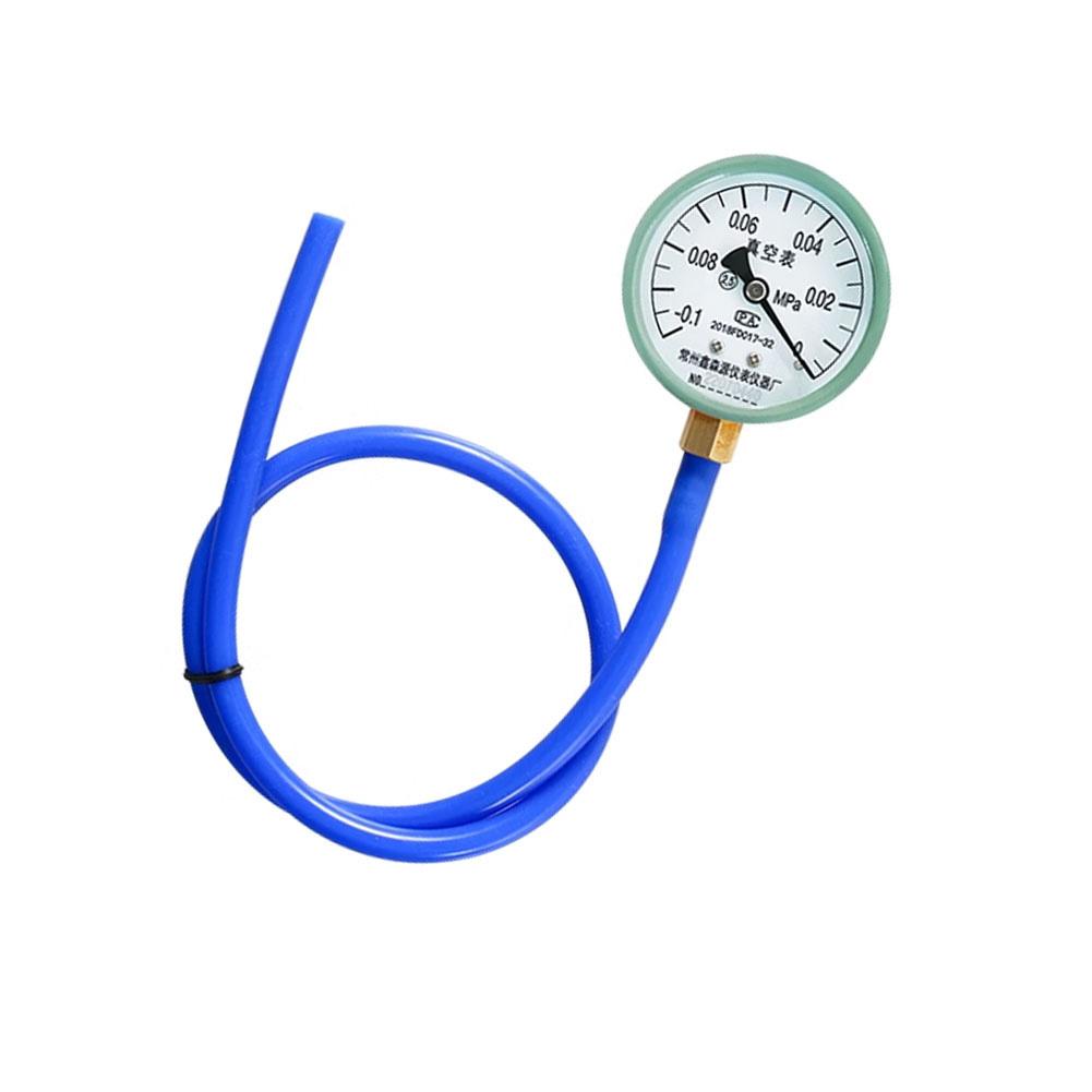 Датчик вакуума для обнаружения засорения выхлопных газов, высокая точность -0,1-0 МПа, циферблат диаметром 60 мм, универсальный измеритель каталитического засорения