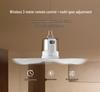 Rechargeable Silent Ceiling Fan with USB Night Light for Dorms and Outdoor Camping
