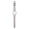 [Follow] Watch FLAT Matte Case Watch E01321S-1 DGY Women's Gray