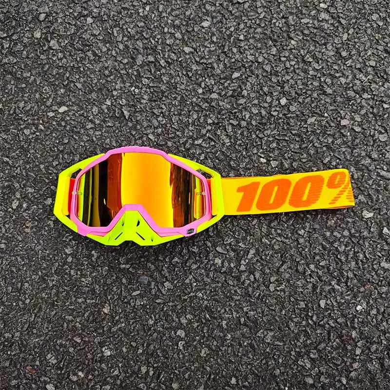Helmet Goggles 100% Off-Road Motorcycle Helmet Goggles Windproof Goggles for Downhill Mountain Bikes to Protect Against Wind and Sand