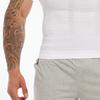 Мужская утягивающая футболка Body Shaper, утягивающий жилет, компрессионный базовый слой, облегающее мышечное белье с коротким рукавом