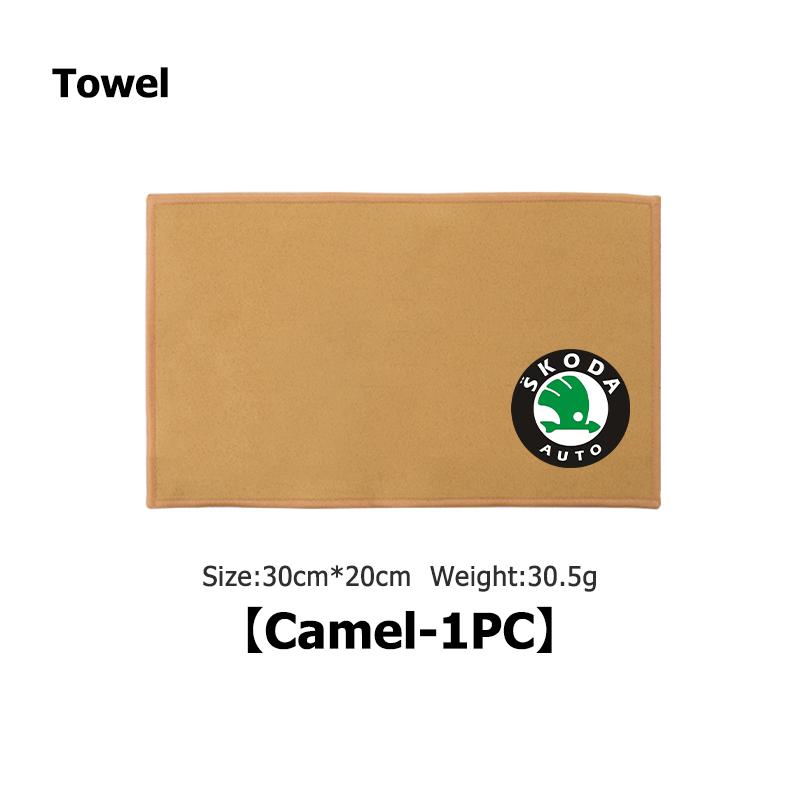 rjhwp8 Car Detailing Soft Wool Brush Dashboard Gap Cleaning Dust Remove Wash Towel For Skoda Kodiaq Fabia Kamiq Karoq Octavia 2 3 Rapid