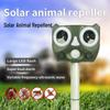 Ultrasonic Solar Animal Repellent: Bird, Cat & Rat Deterrent