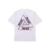 Palace Футболка унисекс «Basic A Tri-Ferg», белая P20TS001
