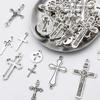 10-40 шт. тибетский стиль античное серебро цинковый сплав металлические подвески в форме креста для DIY ювелирных изделий ручной работы