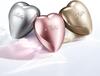 ReFa HEART BRUSH mini Серебристая Портативная Распутывающая Щетка для Волос Блеск Компактная Форма Сердца