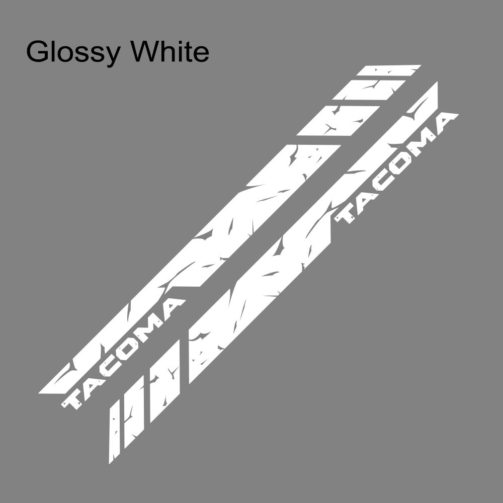 Дверь автомобиля, боковая юбка, полосатые наклейки для Toyota Tacoma Pickup, графический виниловый декор, наклейки на заказ, автомобильный экстерьер