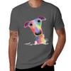 WHiPPeT GReYHouND DOG HANK BY SHIRLEY MACARTHUR TShirt Soft Touch Basic Cotton TShirt