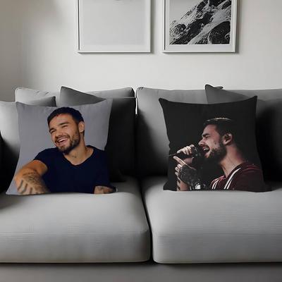 Персонализированная наволочка с изображением певца L-Liam P-Payne для детской спальни, для вечеринки в стиле «дикий стиль», подарок на день рождения ребенка.