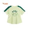 ANTA Kids Girls' Summer Breathable Round Neck T-Shirt
