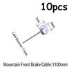 10/20PC Bike Cable Brake/Shift MTB Road Bicycle Cable Line 2100mm 1550mm 1700mm Cycling Brake Shift Wire Shifter Inner Line Part