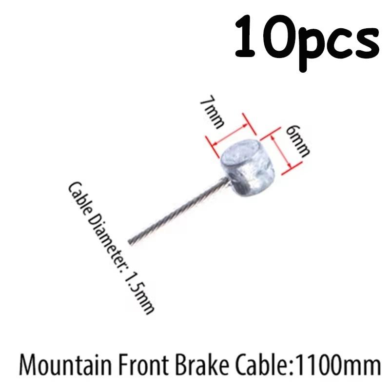 10/20PC Bike Cable Brake/Shift MTB Road Bicycle Cable Line 2100mm 1550mm 1700mm Cycling Brake Shift Wire Shifter Inner Line Part
