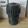 Rongyu JWM Мембранный насос Соединитель шланга с выходным отверстием 1 дюйм