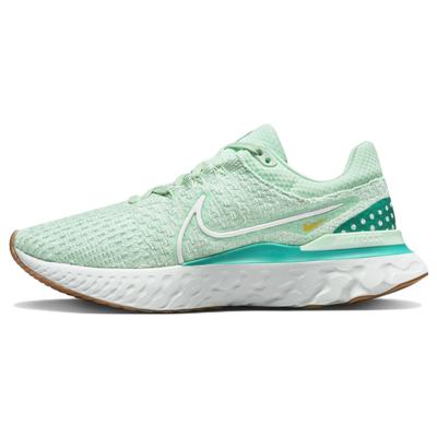React Infinity Run Flyknit 3 Mint Foam Женские кроссовки Зеленая эмаль-зеленый Нептун-зеленый DD3024-301