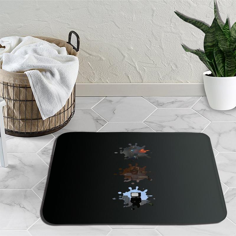 Skibidi Toilet Door Mat Speakerman Camera Man Soft Tufted Bedroom Bedside Carpet Home Decoration Area Rug Cartoon Kitchen Bath Mat