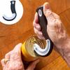 Easy-Grip Hook Can Opener - Durable Plastic, Perfect for Home & Restaurant Use, Ideal Christmas Party Accessory