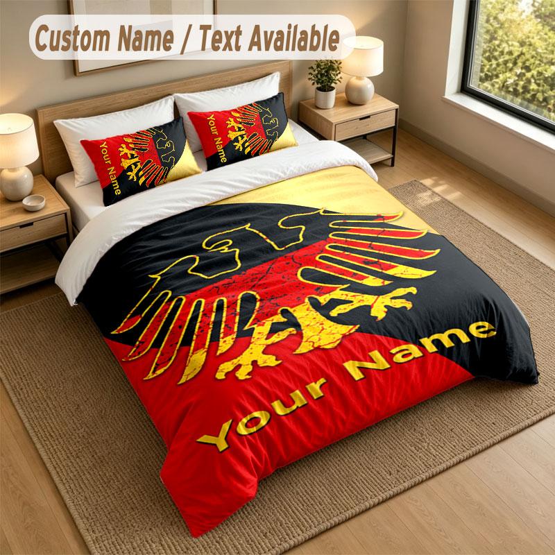 Bedding Set 1 Duvet Cover 2 Pillowcases Eintracht Frankfurt Print Soft Bed Linen Bedroom Decor