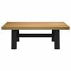 VidaXL Table basse NOAIN pieds en forme de A 120x60x40 cm massif pin, table, table en bois, table rustique, table de salon, 4100033