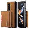 Защита от падений деловой кожаный матовый чехол для Samsung Galaxy Z Fold 4 5g Fold4 Fold3 Fold 3 S22 Plus S21 Fe S23 Ultra Cover