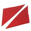 Red Carbon  A-pillar Triangular Sticker Trim  Cover For Tesla Model 3 -24