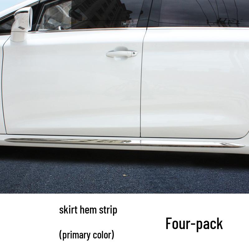 Stainless Steel Side Skirt Bright Trim for Song MAX