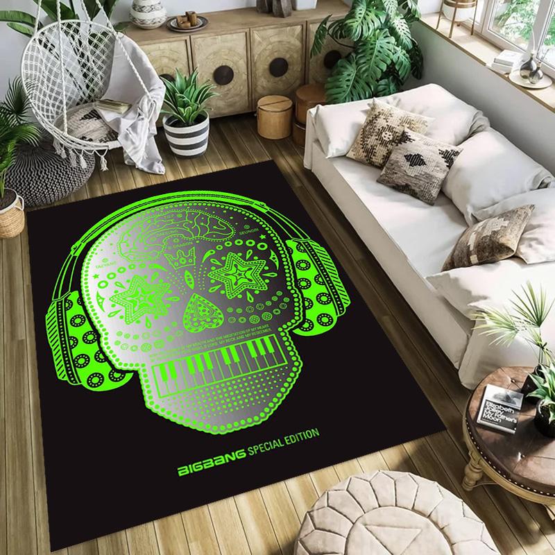 Big Bang: Icons Music carpet printing floor mats Room Dormitory decoration Protective pad