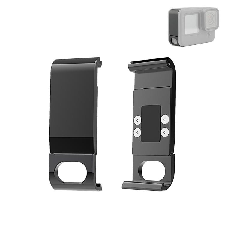 Металлическая крышка интерфейса PULUZ со стороны аккумулятора для GoPro HERO12 Black/11 Black/10 Black/9 Black