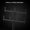 Набор рыболовных снастей Регулируемая подставка для удочки с сигнализатором поклевки и поворотником для рыболовной наживки