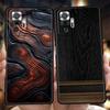 Роскошный чехол для телефона с узором под дерево в винтажном стиле для Redmi 14C 10C Note 14 13 12 10 11 Pro Plus 7 8T K40 K50 Pro Plus Мягкий ТПУ корпус