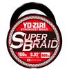 Плетеный шнур PE Super Braid 600 ярдов 100 фунтов Белый цвет YO-ZURI